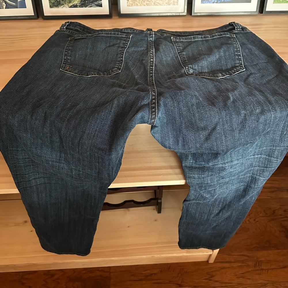 Kut from the Kloth straight leg dark jeans - size 18 - Picture 3 of 4